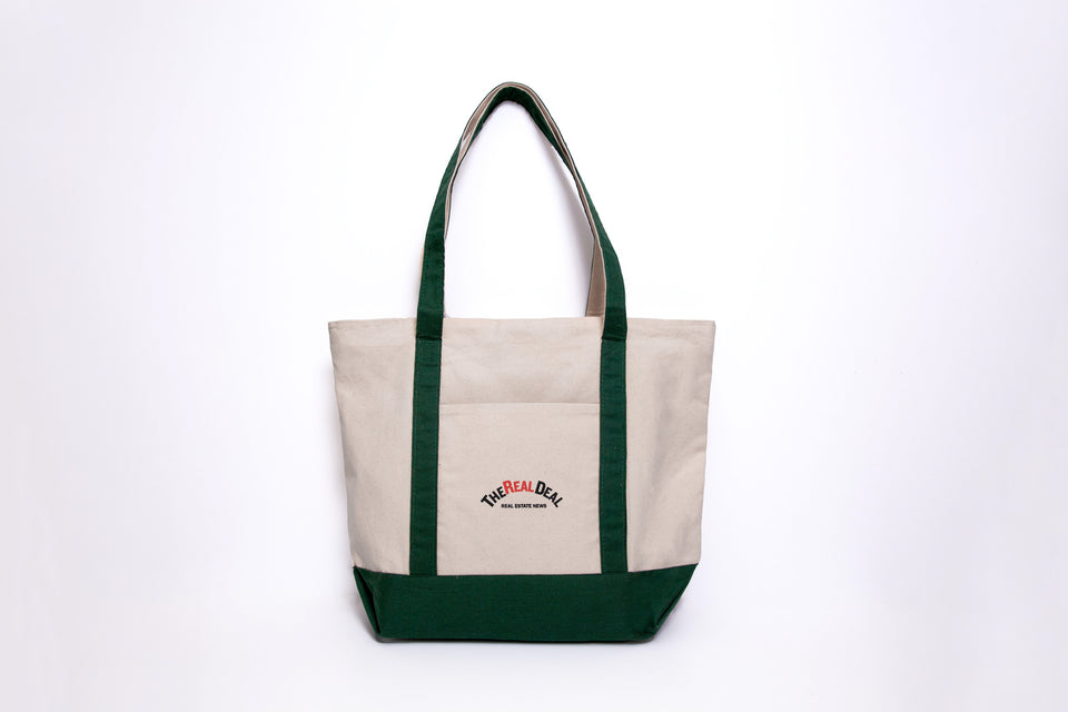 The Real Deal Canvas Tote Bag 
